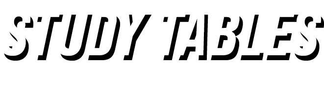 STUDY TABLES